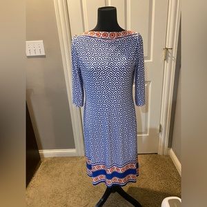 Bright colored beautiful comfort dress